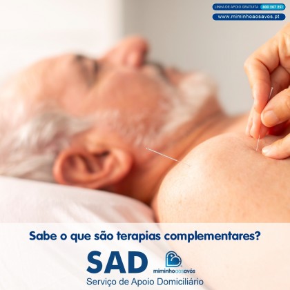 Sabe o que são terapias complementares?