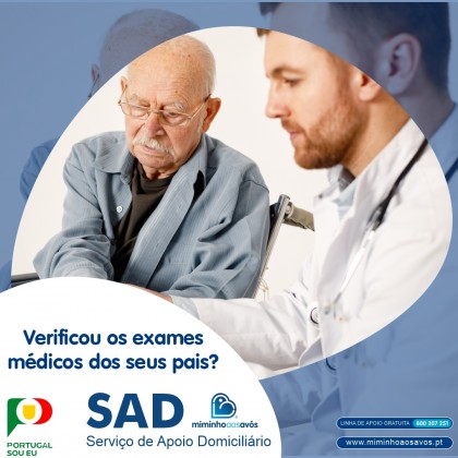 Verificou os exames médicos dos seus pais?