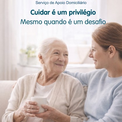 Cuidar nem sempre é fácil. Mas é, quase sempre, um ato de amor.  