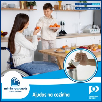 Ajudas na cozinha